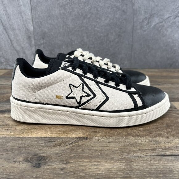 Converse Pro Leather Joshua Vides Natural Ivory Size 5.5 Womens Sneakers - Picture 1 of 13